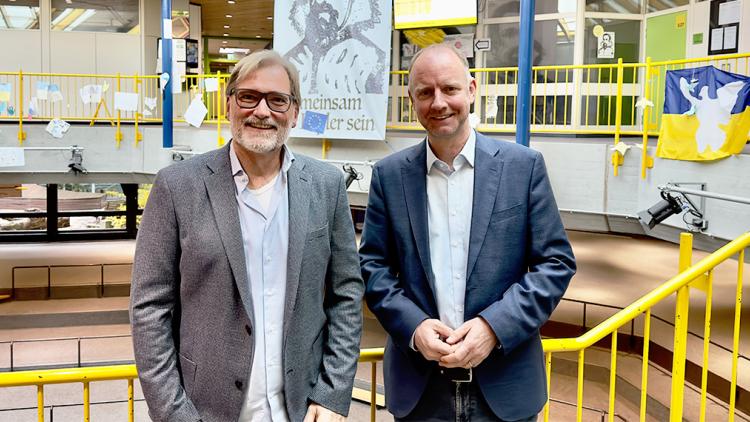 Im Gespräch mit dem neuen Schulleiter des Kepler-Gymnasiums Hermann Kaupp