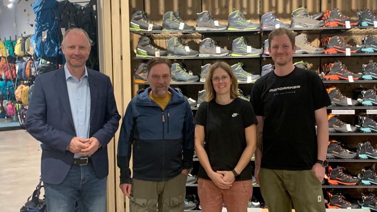 Zu Besuch bei Intersport Glaser in Freudenstadt